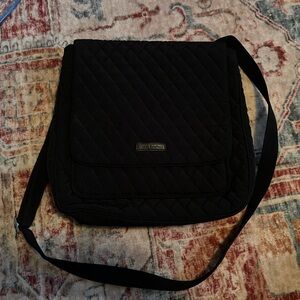 Black Vera Bradley cross body purse